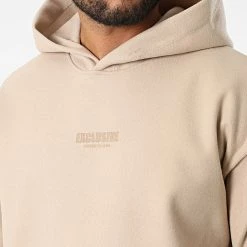 Promo ✔️ Sweat Capuche UY920 Beige de Uniplay 🔥 -Uniplay Soldes uniplay 332574 UY920 BEIGE 20220816T144720 02