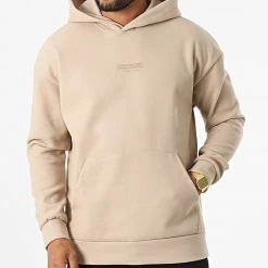 Promo ✔️ Sweat Capuche UY920 Beige de Uniplay 🔥 -Uniplay Soldes uniplay 332574 UY920 BEIGE 20220816T144722 03