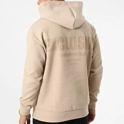 Promo ✔️ Sweat Capuche UY920 Beige de Uniplay 🔥 -Uniplay Soldes uniplay 332574 UY920 BEIGE 20220816T144723 04