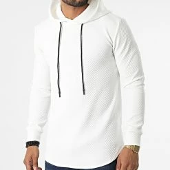 Nouveau ✔️ Sweat Capuche UY924 Blanc de Uniplay 🌟