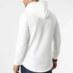 Nouveau ✔️ Sweat Capuche UY924 Blanc de Uniplay 🌟 -Uniplay Soldes uniplay 332576 UY924 WHITE 20220816T150442 04