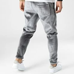 Bon marché 😀 Pantalon Jogging UPP71 Gris de Uniplay ⭐ -Uniplay Soldes uniplay 332581 UPP71 GREY 20220818T122607 04