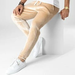 Meilleure affaire ⌛ Pantalon Jogging UPP71 Beige de Uniplay 👍 -Uniplay Soldes uniplay 332583 UPP71 BEIGE 20220816T154801 03