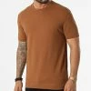 Le moins cher ⭐ Tee 👚 Shirt T965 Marron de Uniplay 😉 -Uniplay Soldes uniplay 332610 UP T965 DKCAMEL 20220812T144531 01