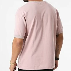 Vente flash 😉 Tee 👚 Shirt T966 Rose de Uniplay 🧨 -Uniplay Soldes uniplay 332615 UP T966 ANCIENT POWDER 20220812T144635 04