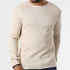 Tout neuf 🔔 Pull 22083 Beige Chiné de Uniplay 🧨 -Uniplay Soldes uniplay 332632 22083 BEIGE 20220816T150357 03