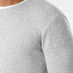 Promo ⭐ Pull 22083 Gris Chiné de Uniplay ⭐ -Uniplay Soldes uniplay 332634 22083 GREY 20220812T144552 02