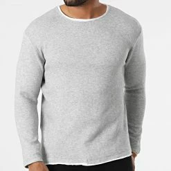 Promo ⭐ Pull 22083 Gris Chiné de Uniplay ⭐ -Uniplay Soldes uniplay 332634 22083 GREY 20220812T144553 03