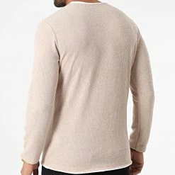 De gros 🔔 Pull 22075 Beige Chiné de Uniplay 😉 -Uniplay Soldes uniplay 332637 22075 BEIGE 20220816T150656 04
