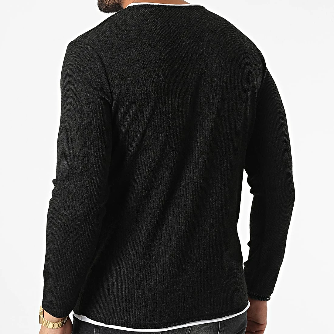 Le moins cher 🥰 Pull 22075 Noir de Uniplay ⌛ 6 Le moins cher 🥰 Pull 22075 Noir de Uniplay ⌛ – Image 4