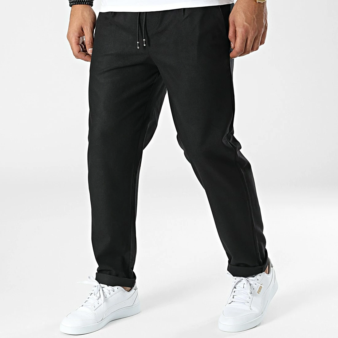 Nouveau 💯 Pantalon Chino 22073 Noir de Uniplay ❤️ 3 Nouveau 💯 Pantalon Chino 22073 Noir de Uniplay ❤️