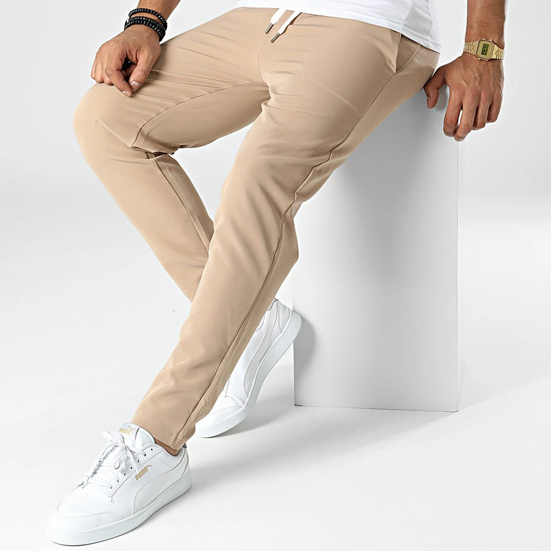 De gros 👏 Pantalon 22076 Beige de Uniplay 💯 5 De gros 👏 Pantalon 22076 Beige de Uniplay 💯 – Image 3