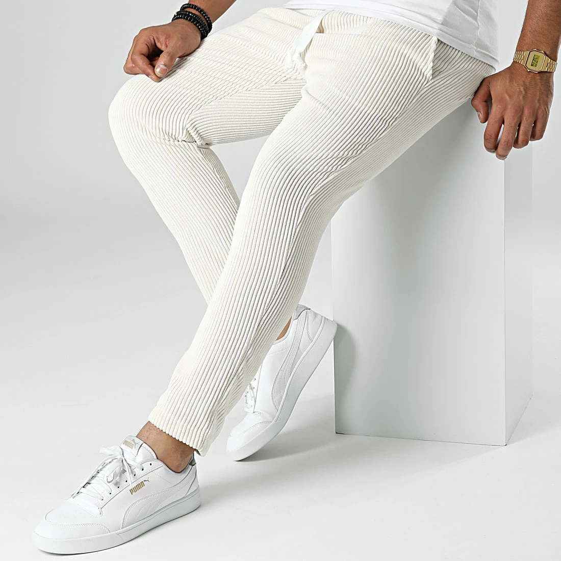 Sortie ⌛ Pantalon UPP74 Beige de Uniplay ✔️ 5 Sortie ⌛ Pantalon UPP74 Beige de Uniplay ✔️ – Image 3