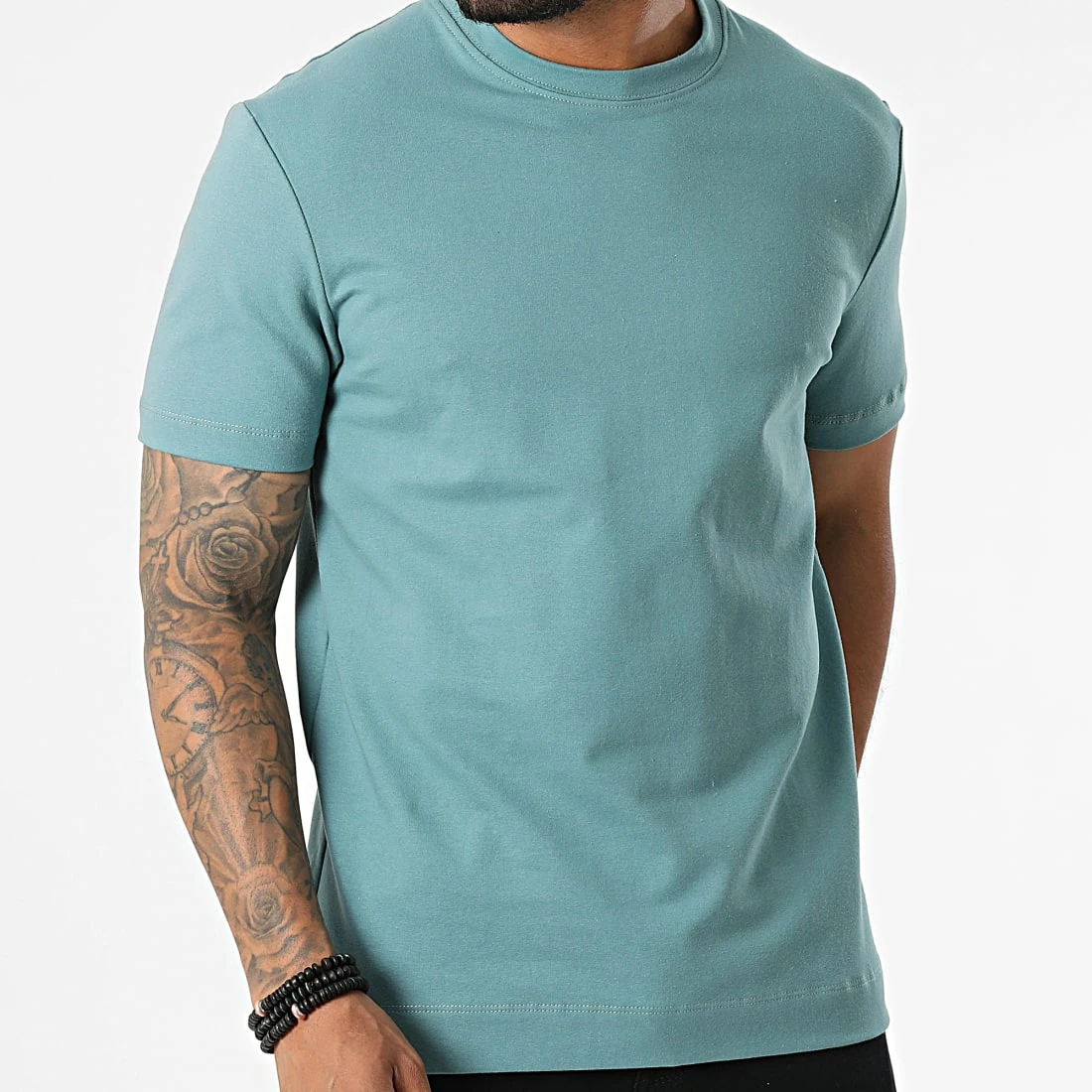 Remise ✔️ Tee 👚 Shirt T965 Turquoise de Uniplay 🥰 5 Remise ✔️ Tee 👚 Shirt T965 Turquoise de Uniplay 🥰 – Image 3