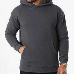 Budget 🎁 Sweat Capuche UY905 Gris Anthracite de Uniplay 🔥 -Uniplay Soldes uniplay 332743 UY905 DKGREY 20220816T143359 03