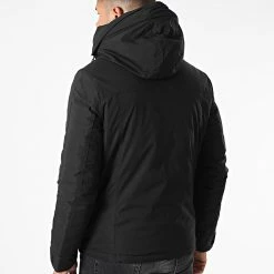Meilleure affaire 🌟 Parka Capuche 9932 Noir de Uniplay 🔥 -Uniplay Soldes uniplay 332747 UP T9932 BLACK 20220816T150053 04