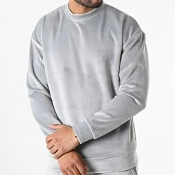 Meilleur prix 🎁 Ensemble Sweat Crewneck Et Pantalon Jogging UY916 Gris de Uniplay 👏 -Uniplay Soldes uniplay 332752 UY916 GREY 20220816T145141 03