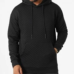 Le moins cher 👍 Sweat Capuche UY913 Noir de Uniplay 🤩 -Uniplay Soldes uniplay 332794 UY913 BLACK 20220816T145527 03