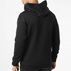 Le moins cher 👍 Sweat Capuche UY913 Noir de Uniplay 🤩 -Uniplay Soldes uniplay 332794 UY913 BLACK 20220816T145528 04