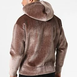 Remise ❤️ Sweat Zippé Capuche UY894 Marron de Uniplay 😉 -Uniplay Soldes uniplay 332799 UY894 BROWN 20220816T143725 04