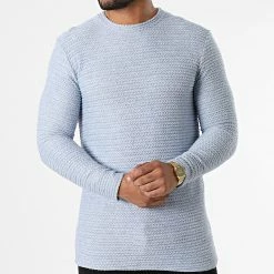 Budget 👏 Pull UY915 Bleu Clair de Uniplay 🎁 -Uniplay Soldes uniplay 332817 UY915 SKY BLUE 20220816T143207 03