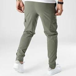 Le moins cher 🔥 Pantalon Cargo 22078 Vert Kaki de Uniplay 🎁 -Uniplay Soldes uniplay 332823 22078 KHAKI 20220816T152935 04