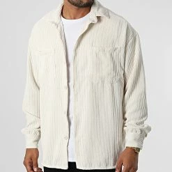 Bon marché 🎉 Surchemise UY907 Beige de Uniplay ⌛