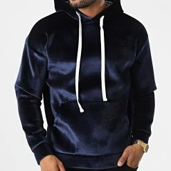 Budget 😍 Sweat Capuche UY895 Bleu Marine de Uniplay 👍