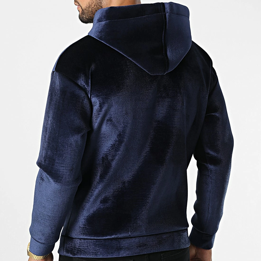 Budget 😍 Sweat Capuche UY895 Bleu Marine de Uniplay 👍 6 Budget 😍 Sweat Capuche UY895 Bleu Marine de Uniplay 👍 – Image 4