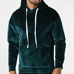 Meilleure affaire 😉 Sweat Capuche UY895 Vert de Uniplay ❤️ -Uniplay Soldes uniplay 332931 UY895 GREEN FOREST 20220817T160509 03