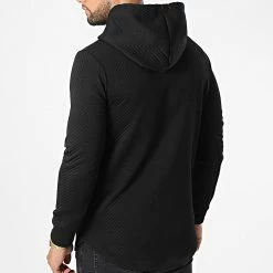 Tout neuf 🧨 Sweat Capuche UY924 Noir de Uniplay ⭐ -Uniplay Soldes uniplay 332935 UY924 BLACK 20220817T160755 04
