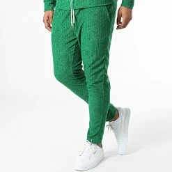 Meilleure vente ⌛ Ensemble Sweat Zippé Capuche Et Pantalon Jogging SH-42 Vert de Uniplay 🔥 -Uniplay Soldes uniplay 332964 SH 42 GREEN GRASS 20220818T154258 04