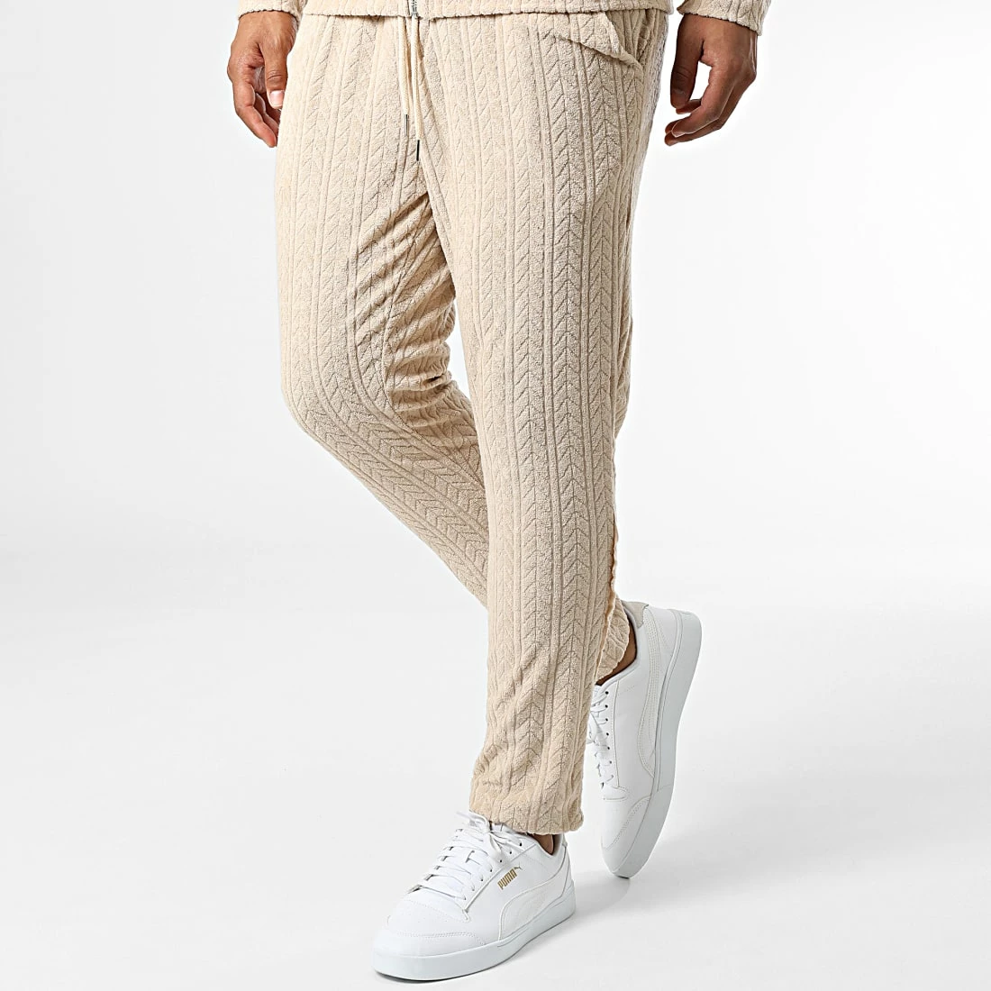 Le moins cher 👏 Ensemble Sweat Zippé Capuche Et Pantalon Jogging SH-42 Beige de Uniplay 🥰 6 Le moins cher 👏 Ensemble Sweat Zippé Capuche Et Pantalon Jogging SH-42 Beige de Uniplay 🥰 – Image 4