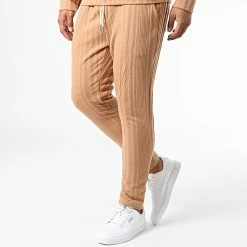 Remise 😍 Ensemble Sweat Capuche Et Pantalon Jogging SH-44 Camel de Uniplay ⌛ -Uniplay Soldes uniplay 332973 SH 44 BEIGE 20220818T154336 04