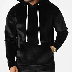 Promo 🤩 Sweat Capuche UY895 Noir de Uniplay 💯 -Uniplay Soldes uniplay 332974 UY895 BLACK 20220819T143751 03