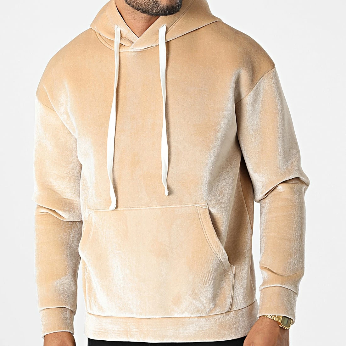 Meilleur prix 🔔 Sweat Capuche UY895 Beige de Uniplay 💯 5 Meilleur prix 🔔 Sweat Capuche UY895 Beige de Uniplay 💯 – Image 3