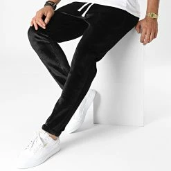 Meilleure vente 👍 Pantalon Jogging UPP71 Noir de Uniplay 🔥 -Uniplay Soldes uniplay 332977 UPP71 BLACK 20220816T151310 03