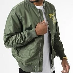 Coupon ✨ Veste Bomber T8828 Vert Kaki de Uniplay ❤️ -Uniplay Soldes uniplay 338616 UP T8828 VERT 20220923T155630 03