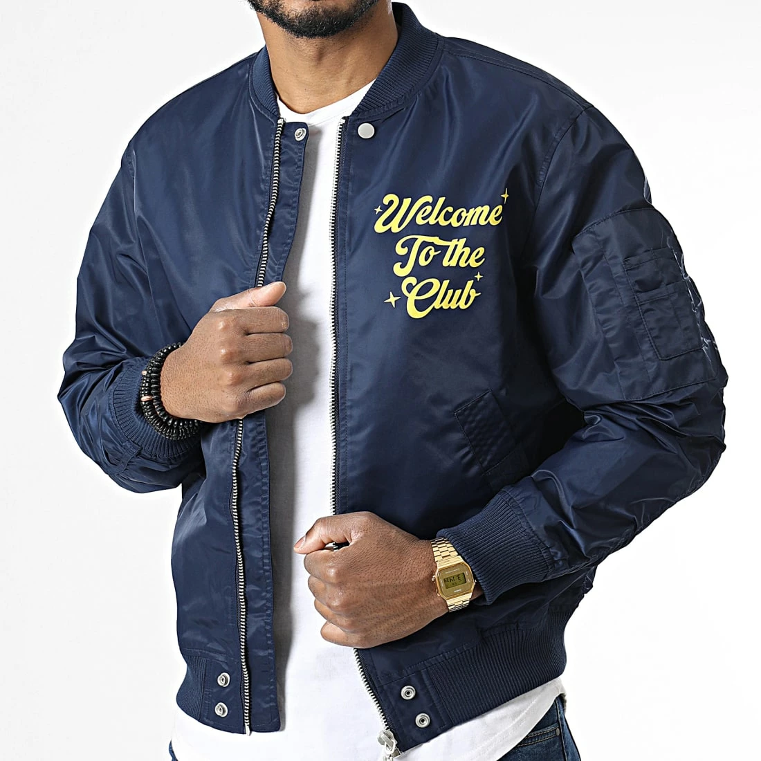 Meilleur prix 🥰 Veste Bomber T8828 Bleu Marine de Uniplay 😉 3 Meilleur prix 🥰 Veste Bomber T8828 Bleu Marine de Uniplay 😉