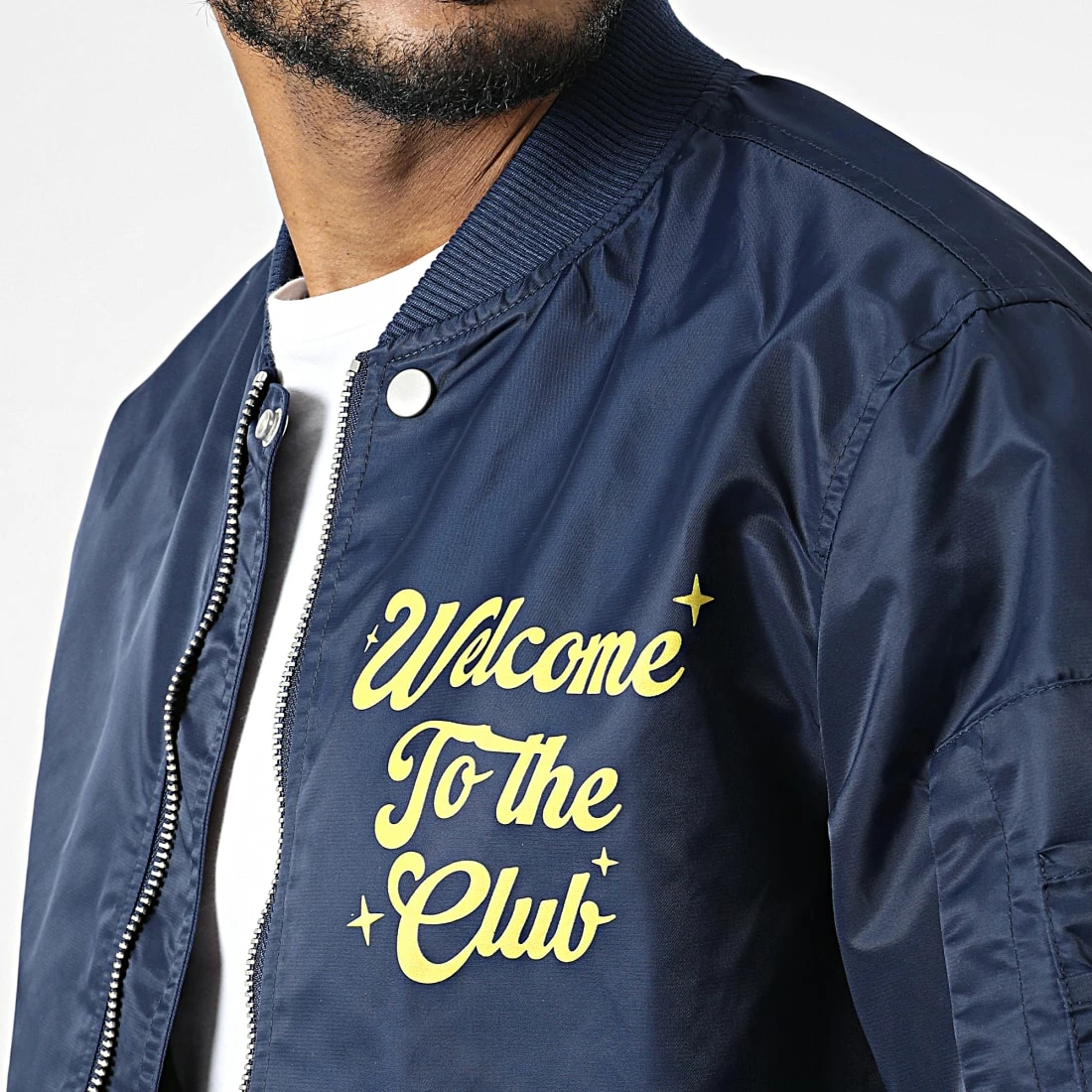 Meilleur prix 🥰 Veste Bomber T8828 Bleu Marine de Uniplay 😉 4 Meilleur prix 🥰 Veste Bomber T8828 Bleu Marine de Uniplay 😉 – Image 2