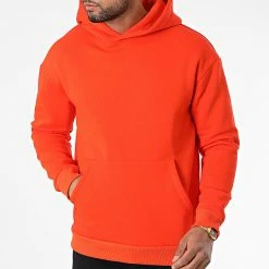Promo 🎁 Sweat Capuche UY905 Orange de Uniplay 🔥 -Uniplay Soldes uniplay 338631 UY905 ORANGE 20220926T154138 03