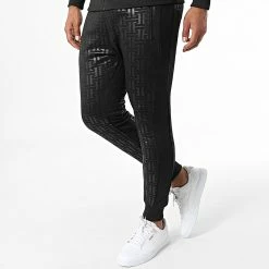 Budget 🔥 Ensemble De Survetement UP-T3A75 Noir de Uniplay 😀 -Uniplay Soldes uniplay 338638 UP T3A75 BLACK 20220929T155632 04