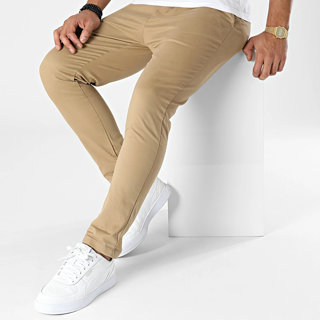 Top 10 🎉 Pantalon Chino 22PU34 Beige de Uniplay 🎁 5 Top 10 🎉 Pantalon Chino 22PU34 Beige de Uniplay 🎁 – Image 3