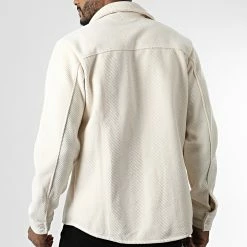 Sortie 🔥 Surchemise UY909 Beige de Uniplay 🌟 -Uniplay Soldes uniplay 338685 UY909 BEIGE 20220927T151215 04