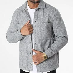 Promo ✔️ Surchemise UP-T968 Gris de Uniplay 😉