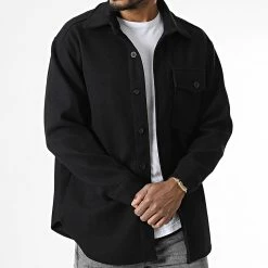 De gros 🥰 Surchemise T969 Noir de Uniplay ❤️ -Uniplay Soldes uniplay 338694 UP T969 BLACK 20220926T155824 03