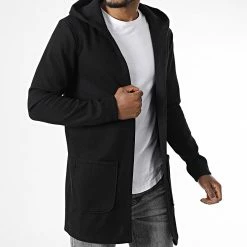 Coupon 🧨 Gilet Capuche UY927 Noir de Uniplay 🔥 -Uniplay Soldes uniplay 338706 UY927 BLACK 20220927T151835 03