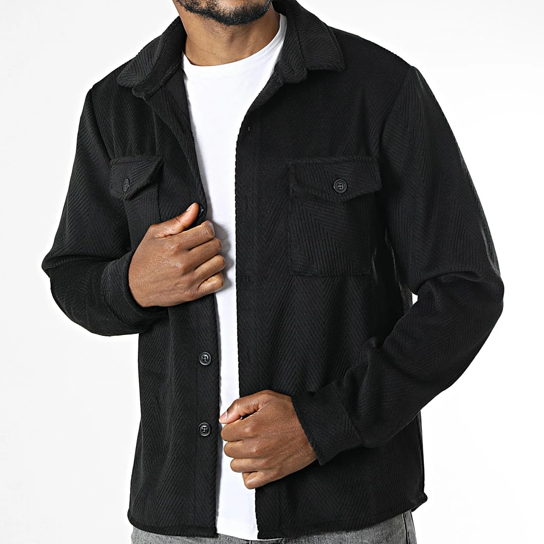 Tout neuf 😀 Surchemise UY909 Noir de Uniplay 🤩 3 Tout neuf 😀 Surchemise UY909 Noir de Uniplay 🤩