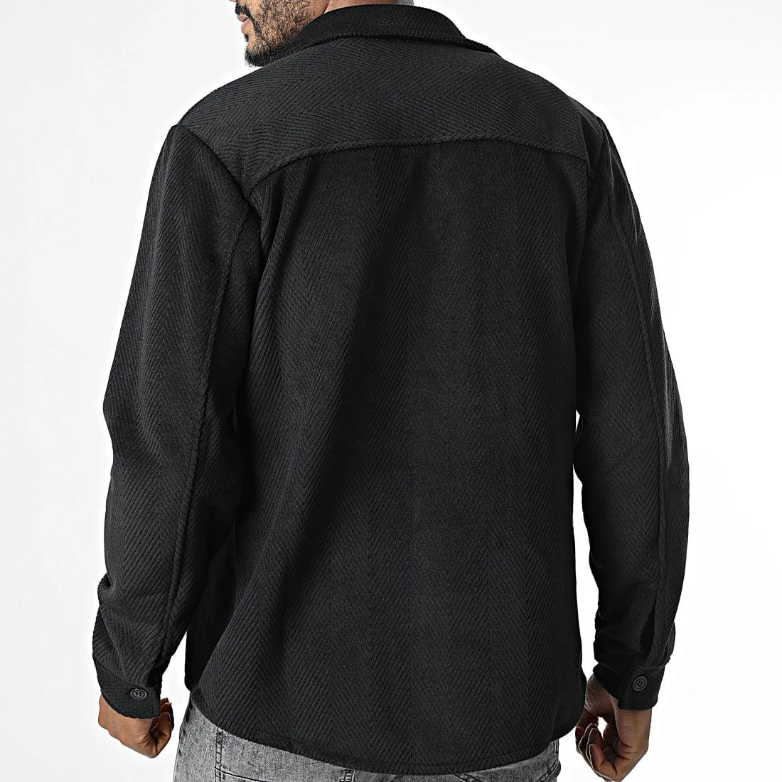 Tout neuf 😀 Surchemise UY909 Noir de Uniplay 🤩 6 Tout neuf 😀 Surchemise UY909 Noir de Uniplay 🤩 – Image 4