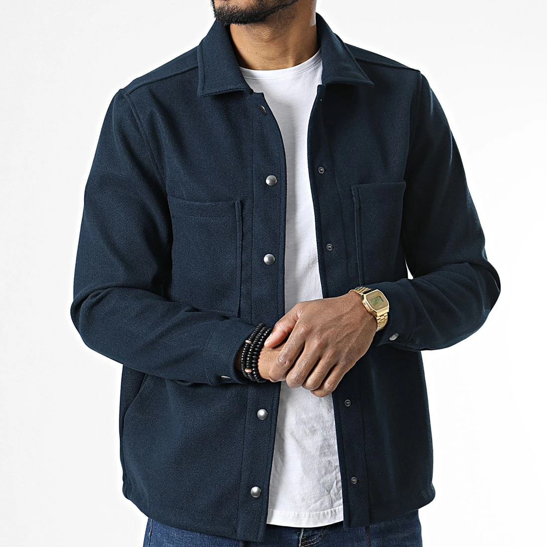 Meilleur prix 🤩 Surchemise UP-T968 Bleu Marine de Uniplay 💯 5 Meilleur prix 🤩 Surchemise UP-T968 Bleu Marine de Uniplay 💯 – Image 3